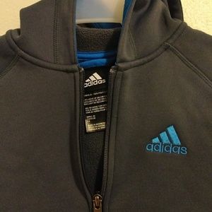 Girls Adidas hoodie Sz 8.